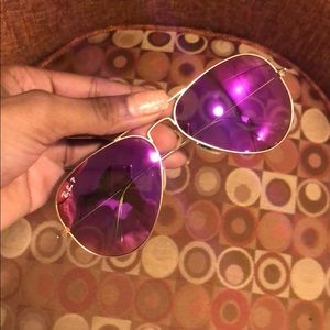 RAYBAN 3025 flash lens in polarized pink